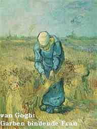 V. van Gogh: Garben bindende Frau